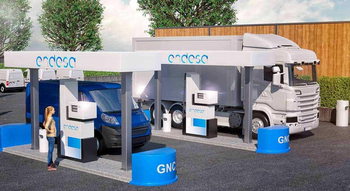 Endesa annonce l'arrivée de ses 4 prochaines stations GNV