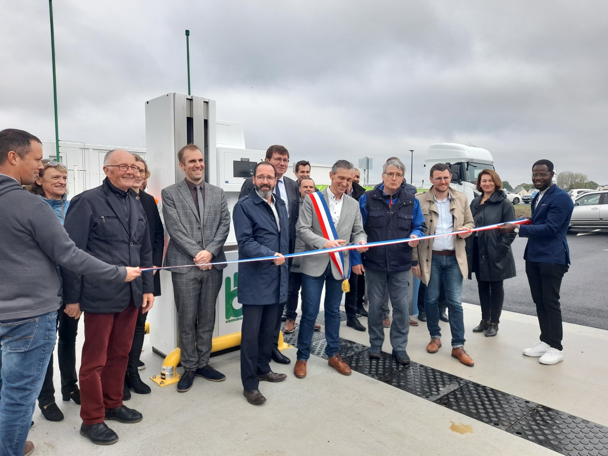Bretagne : la station GNV de Dinan Agglomération ouvre ses portes