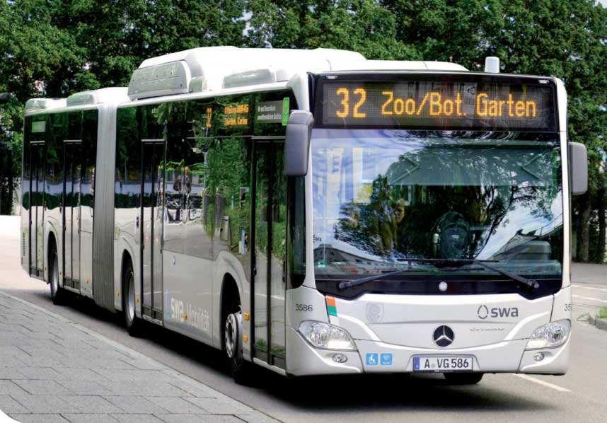 Les bus alimentés au GNV ressortent gagnants d'une étude comparative allemande