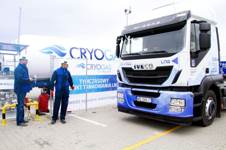 Pologne : un rapport valide l'intérêt du GNL pour les poids-lourds