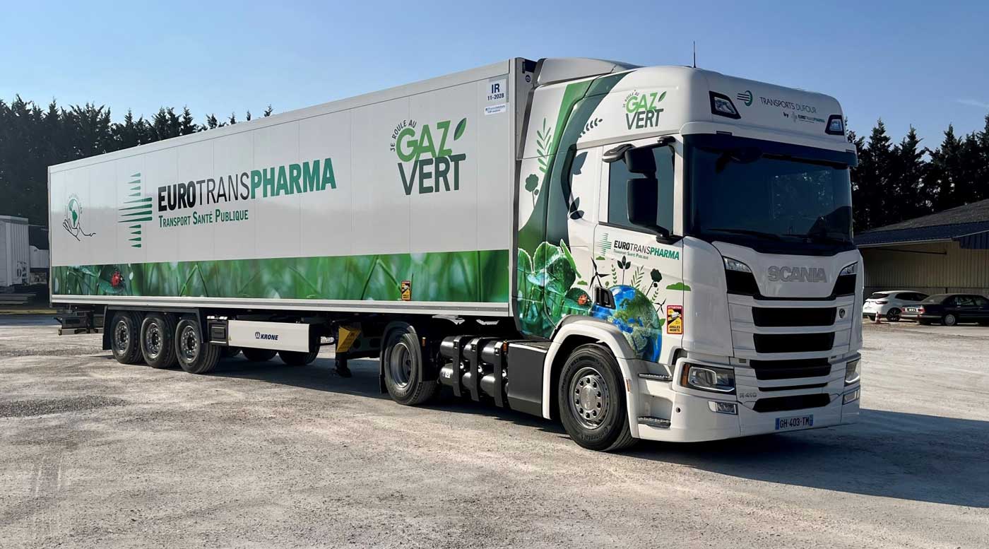 Camions et utilitaires GNV : quel bilan pour Eurotranspharma ?