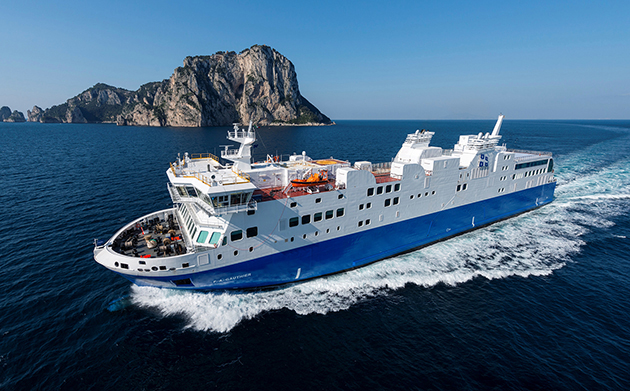 GNL maritime – Le F.-A.-Gauthier réalise sa première traversée en Amérique-du-Nord