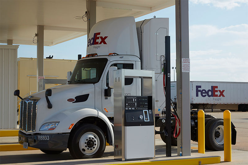 Camions GNV : FedEx Freight met les gaz dans l'Oklahoma