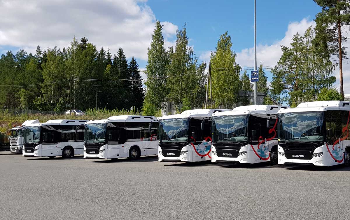 Finlande : des bus au bioGNV pour les transports publics de Hameenlinna