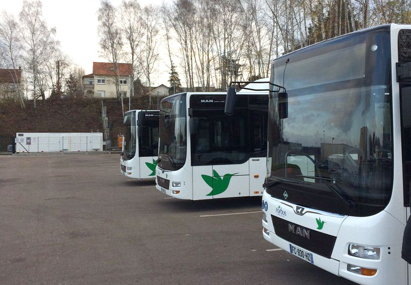 Moselle : une nouvelle station pour les bus GNV de Forbach