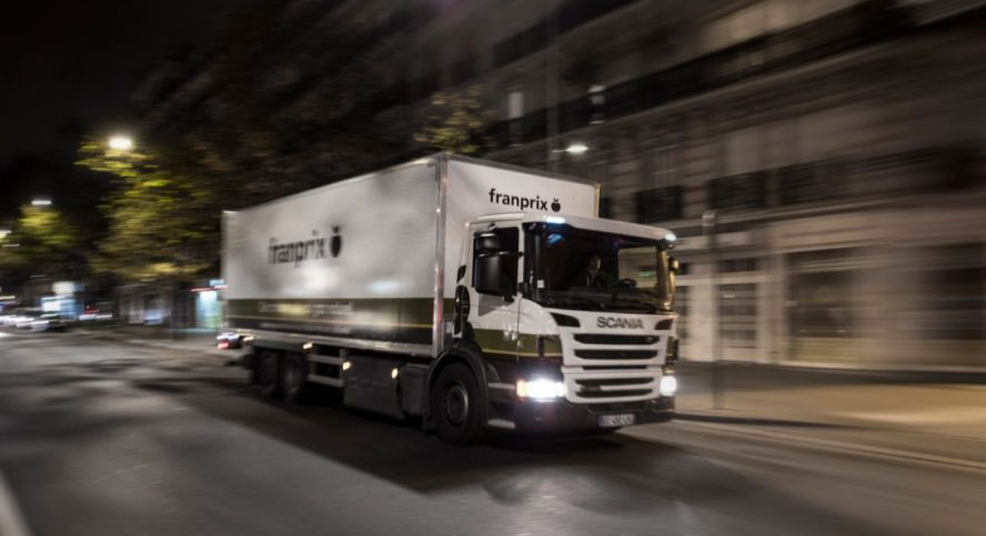 Des camions au gaz naturel pour Franprix à Paris