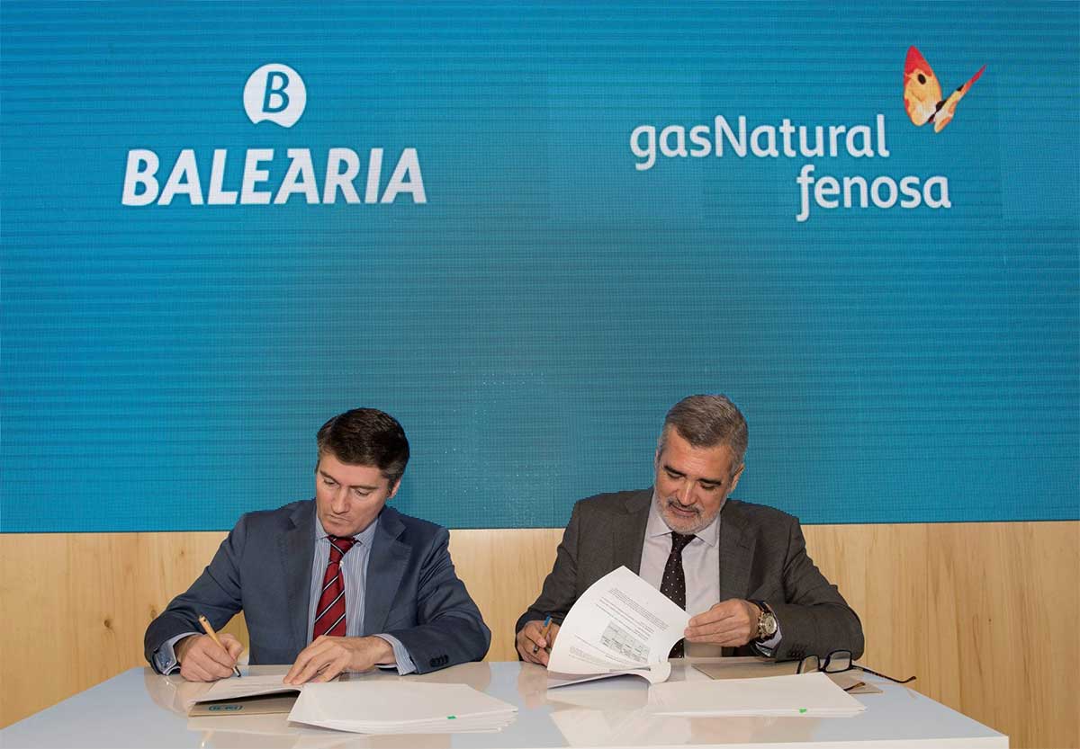 Baleària et Gas Natural Fenosa signent un premier contrat d'avitaillement GNL