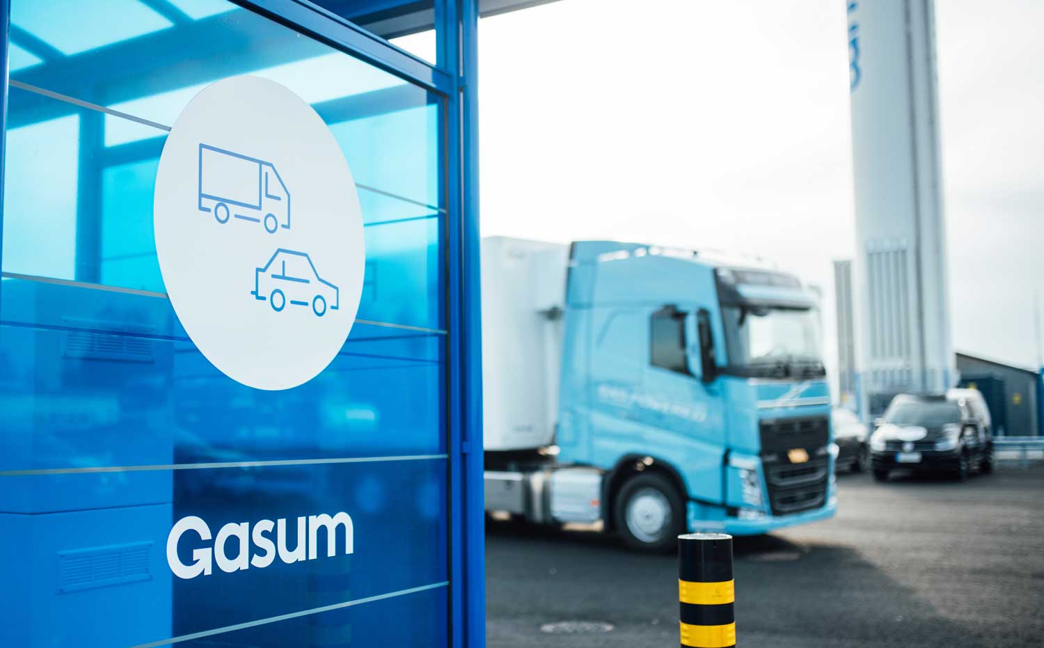 Gasum étend son réseau de stations GNV au nord de l'Europe