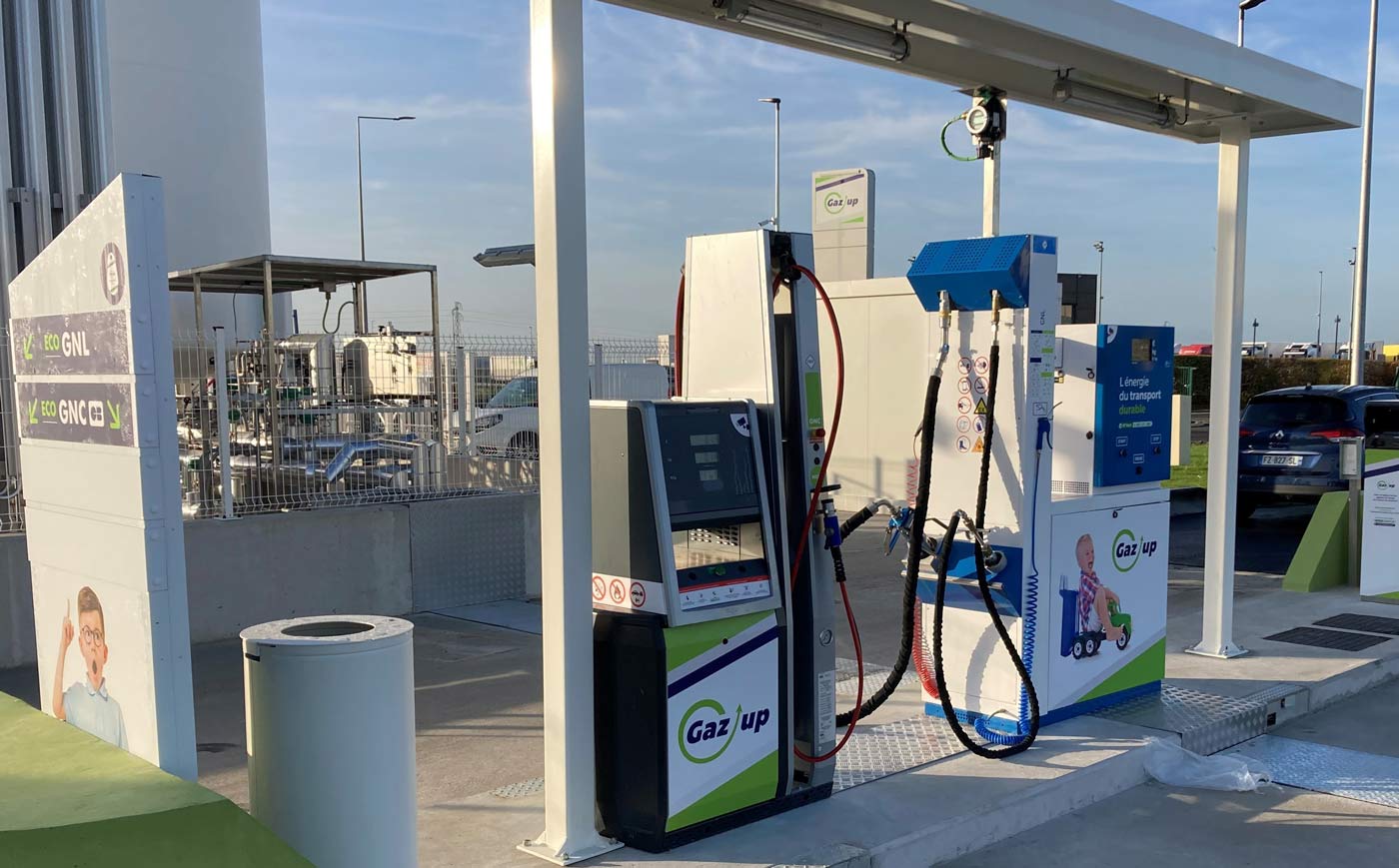 Gaz'Up ouvre une nouvelle station GNV à Dunkerque