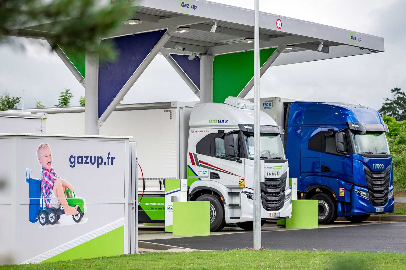 Réseau Gaz'up : 5 à 6 nouvelles stations GNV d'ici fin 2026