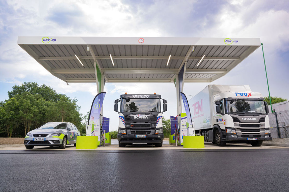 En Occitanie, Gaz'Up inaugure la station GNV de Noé