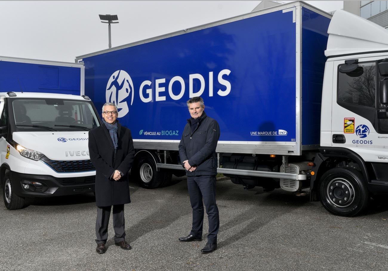 Camions et utilitaires GNV : Geodis commande 120 nouveaux véhicules à Iveco