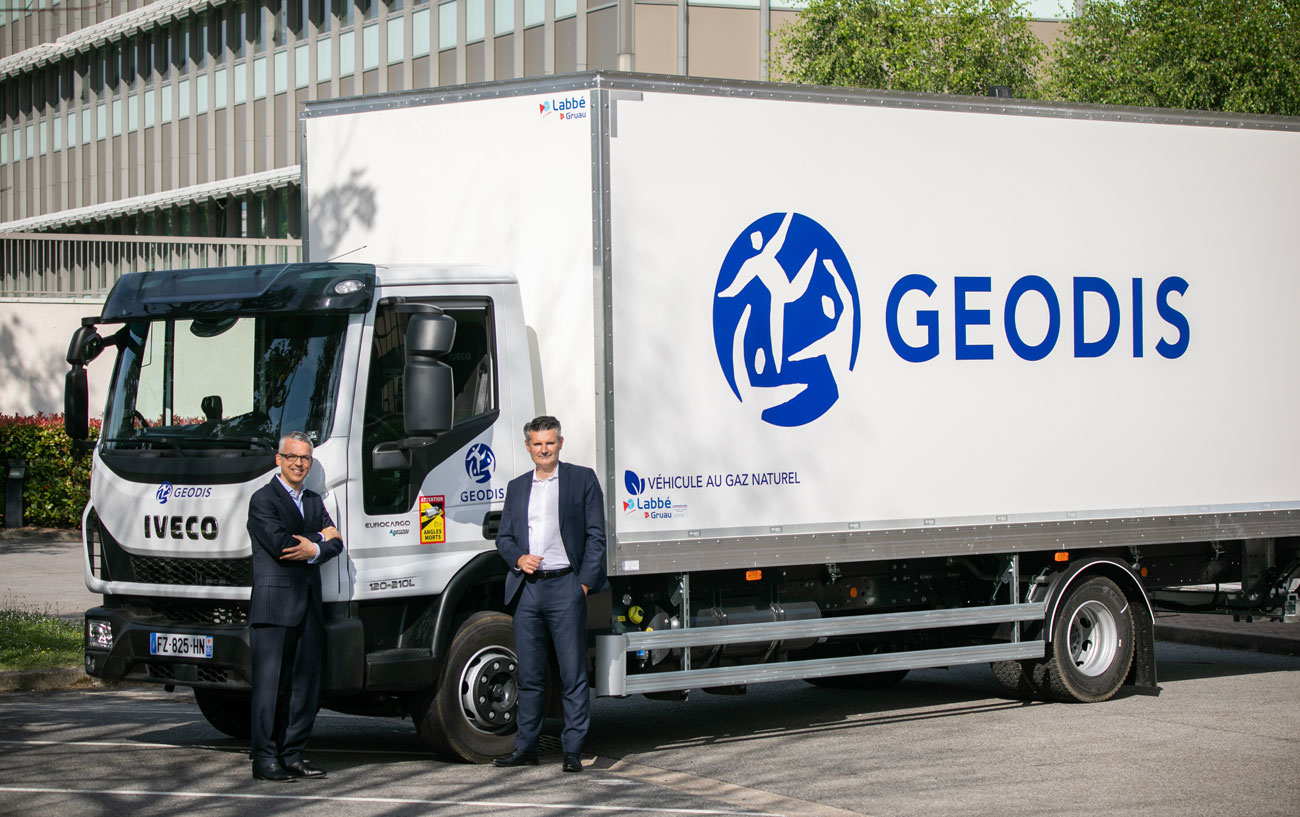 Geodis acquiert 200 véhicules au gaz naturel auprès d'Iveco