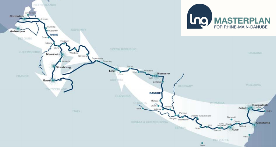 GNL, navigation intrieure et scurit – Une tude publie pour le couloir du Rhin