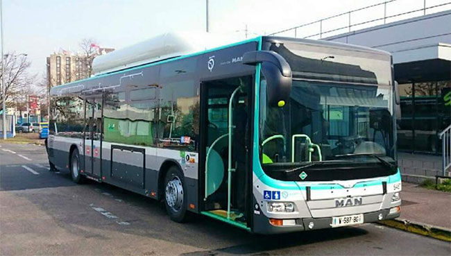 Bus GNV : MAN poursuit ses livraisons  la RATP