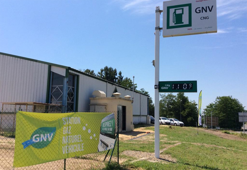 DEFA inaugure une nouvelle station GNV publique dans les Landes