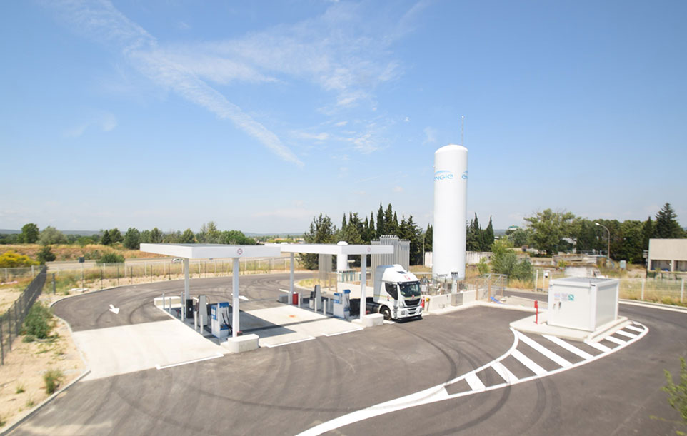 GNVERT ouvre sa nouvelle station GNL-C d'Aix-en-Provence