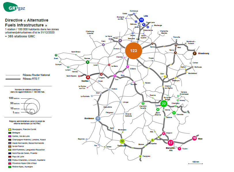 Stations GNV � Quelle r�ponse de la France � la Directive AFI ?