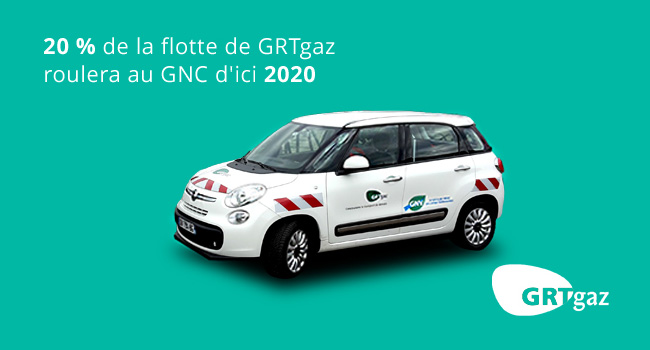 20 % de la flotte GRTgaz roulera au GNV d'ici 2020