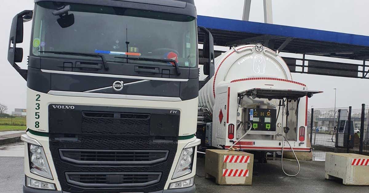 Une nouvelle station GNLC pour le port de Calais