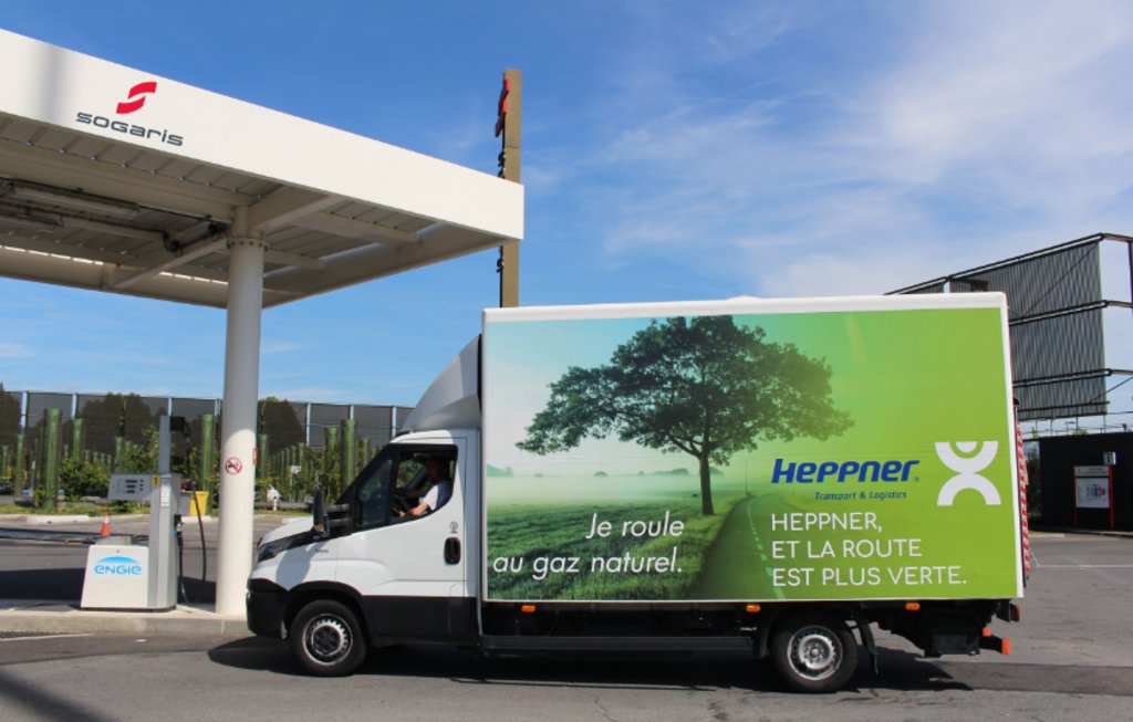 Heppner s'équipe d'un premier camion GNV avec Sogaris