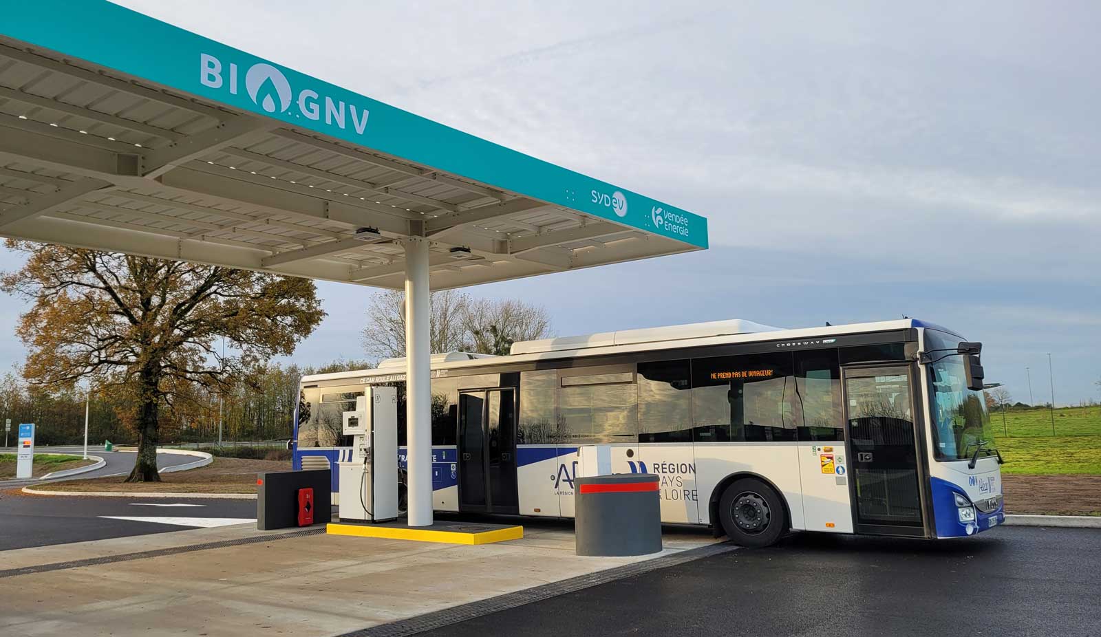 En Vendée, la station bioGNV des Herbiers a été inaugurée