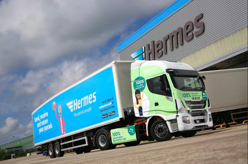 Royaume-Uni : sept camions au GNV supplémentaires pour le transporteur Hermes 