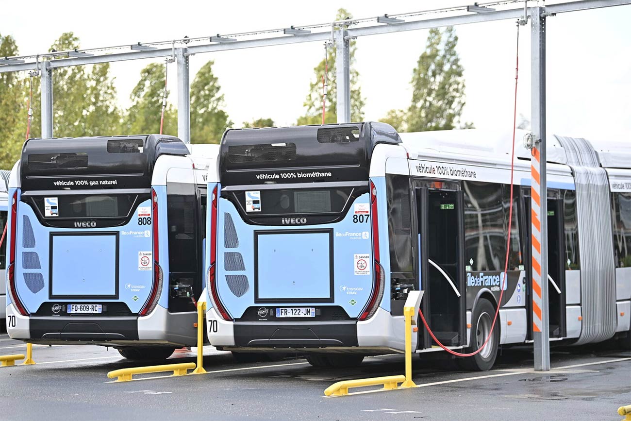 Ile-de-France : le centre bus de Pantin bientôt converti au bioGNV