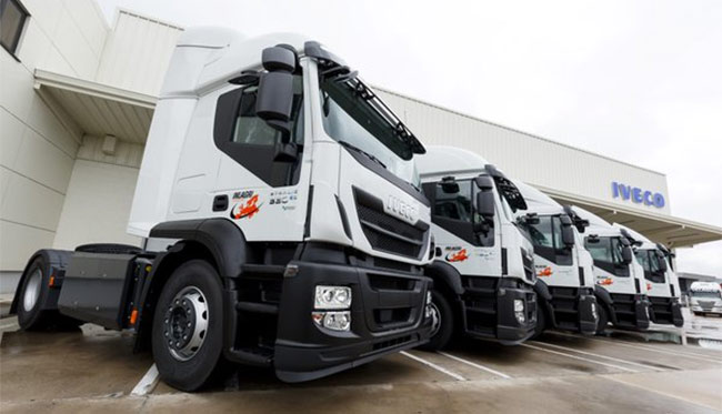 Espagne : Iveco livre 5 camions GNL au transporteur Inlagri