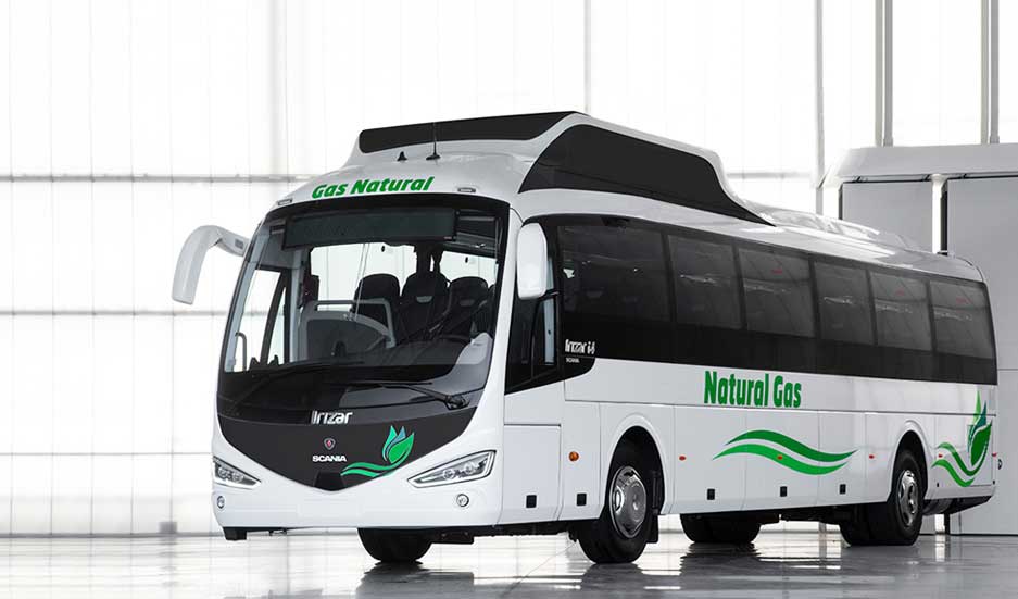 Irizar lance une offre d'autocars GNV avec Scania