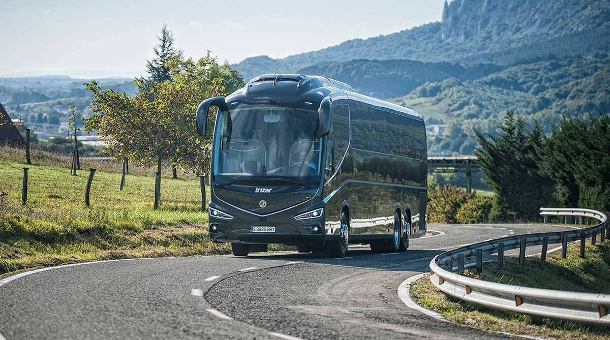 Une version GNL pour l'autocar de tourisme Irizar i8