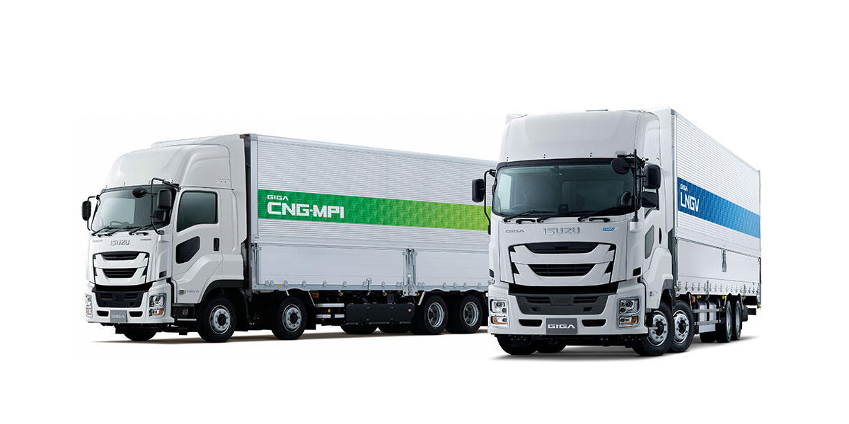 Au Japon, Isuzu améliore les performances de ses camions GNV