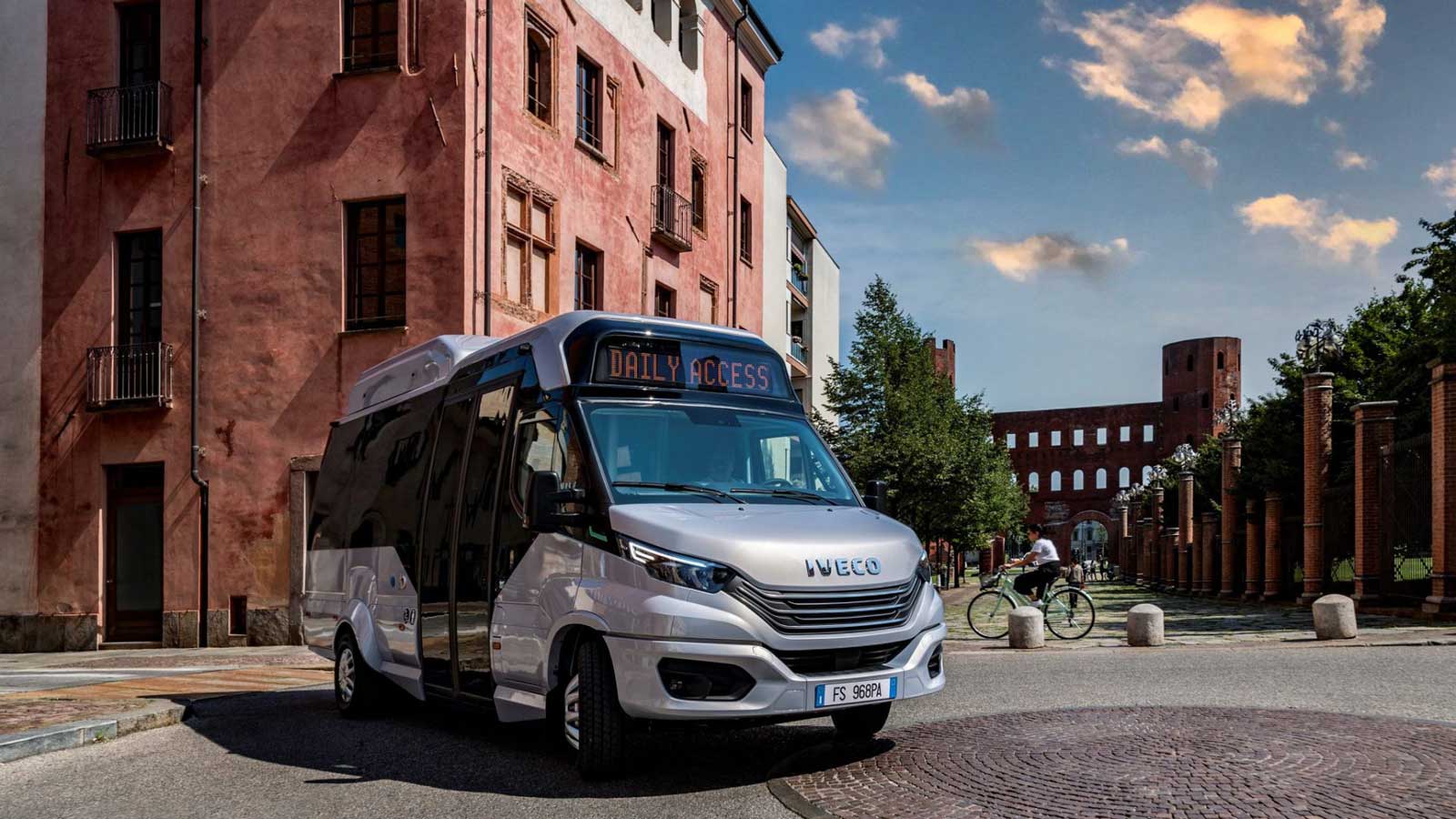 Minibus GNV : Iveco présente son nouveau Daily Access CNG