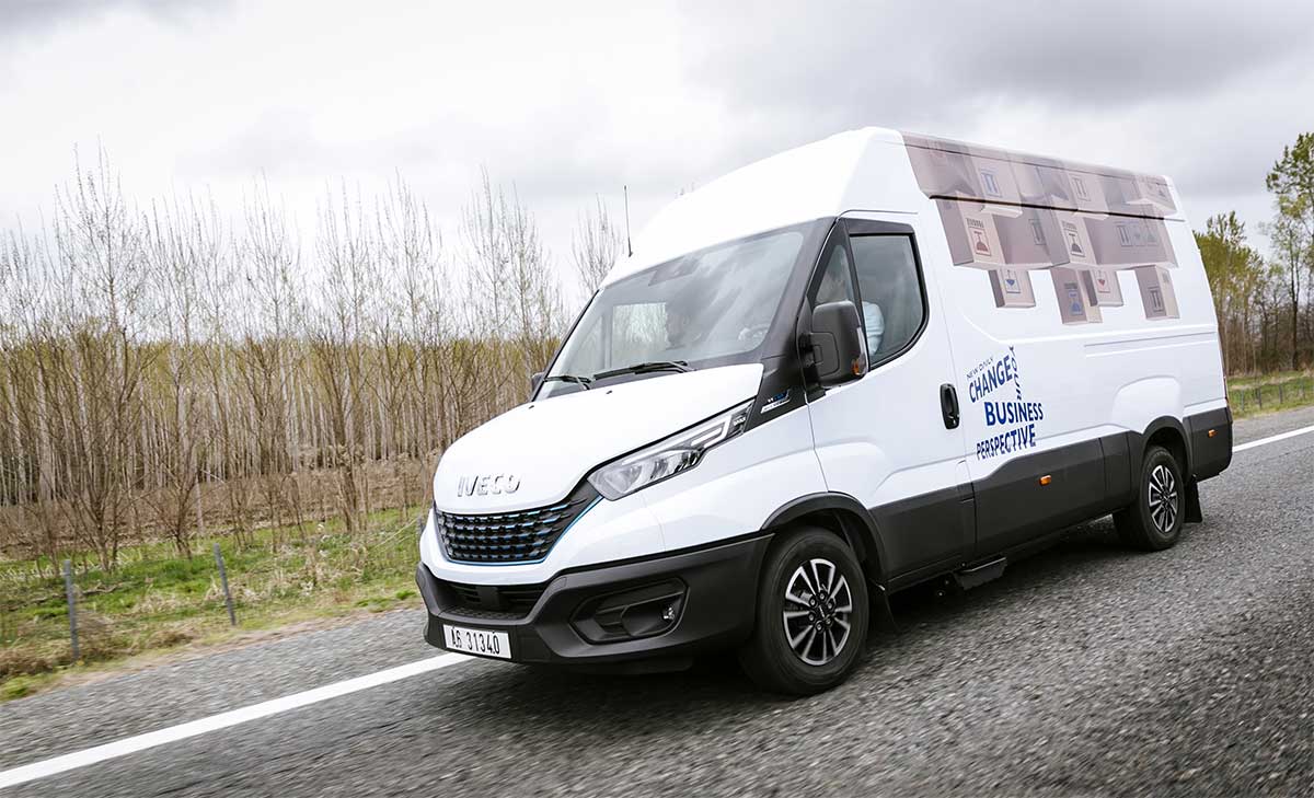 Nouveau Iveco Daily Natural Power : l'utilitaire GNV connecté