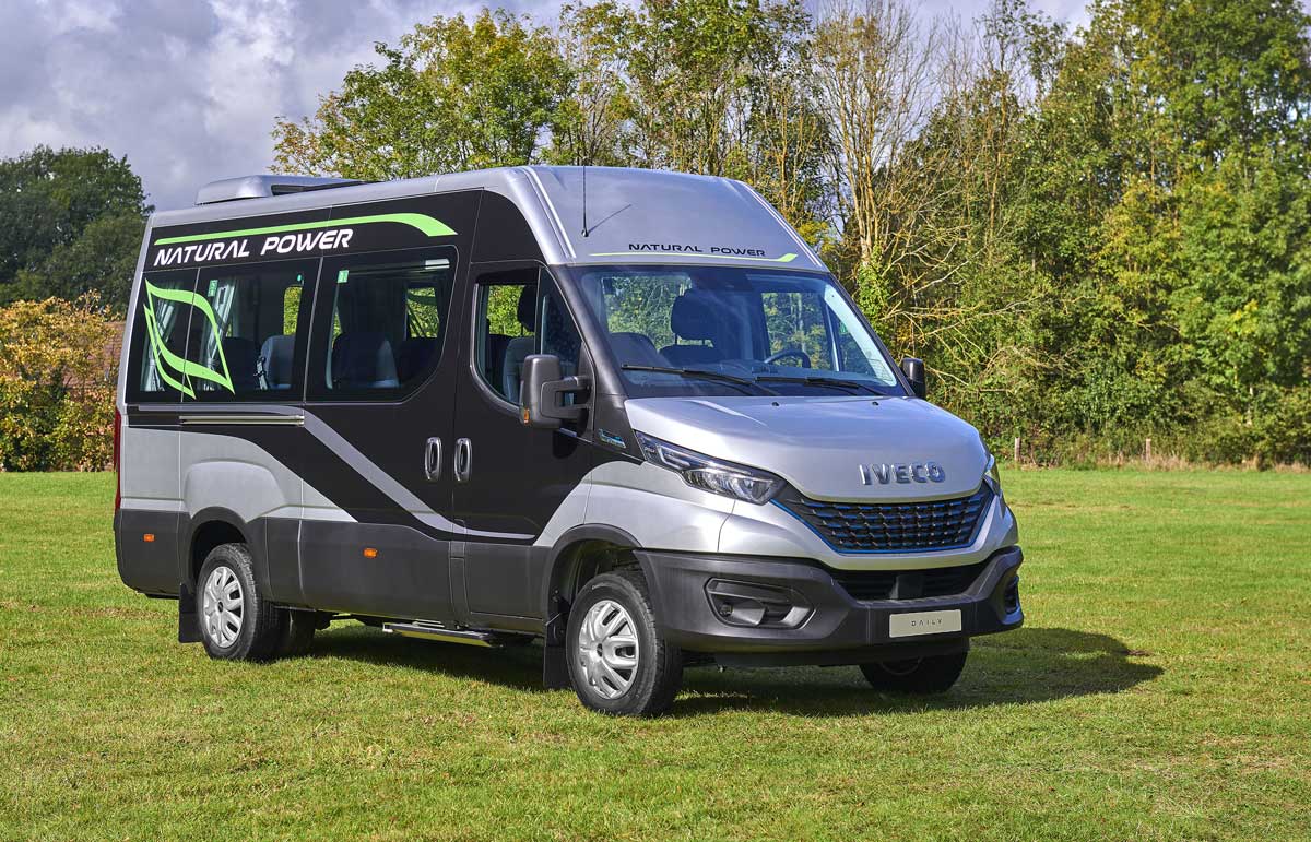 Iveco Daily Start Natural Power : le minibus GNV présenté à BusWorld