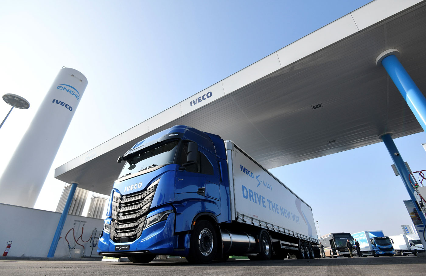 Camions GNV : Engie Solutions et Iveco renouvellent leur partenariat