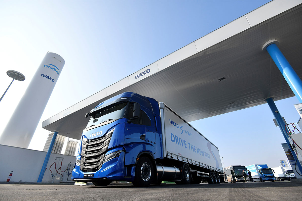 Italie : Engie et Iveco ouvrent une station GNV pour poids-lourds à Turin