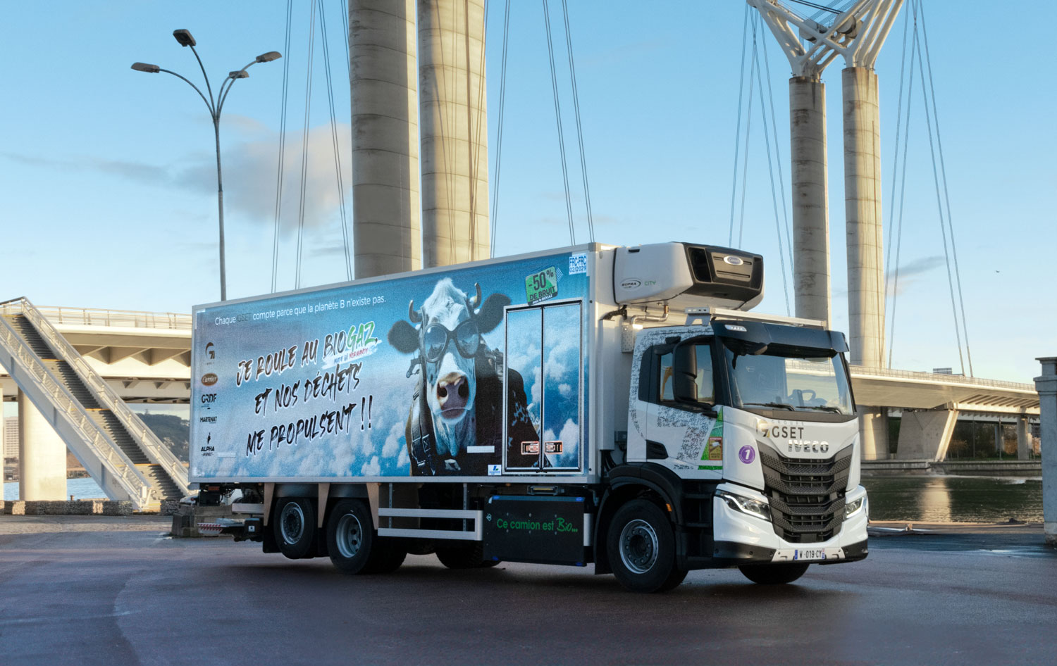 Camions biogaz : GSET continue d'agrandir sa flotte