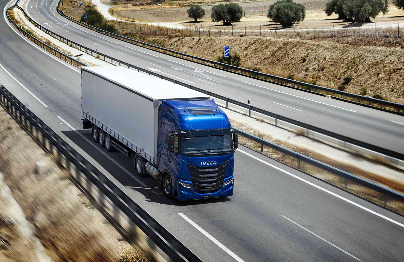 Iveco va tester un camion GNL autonome