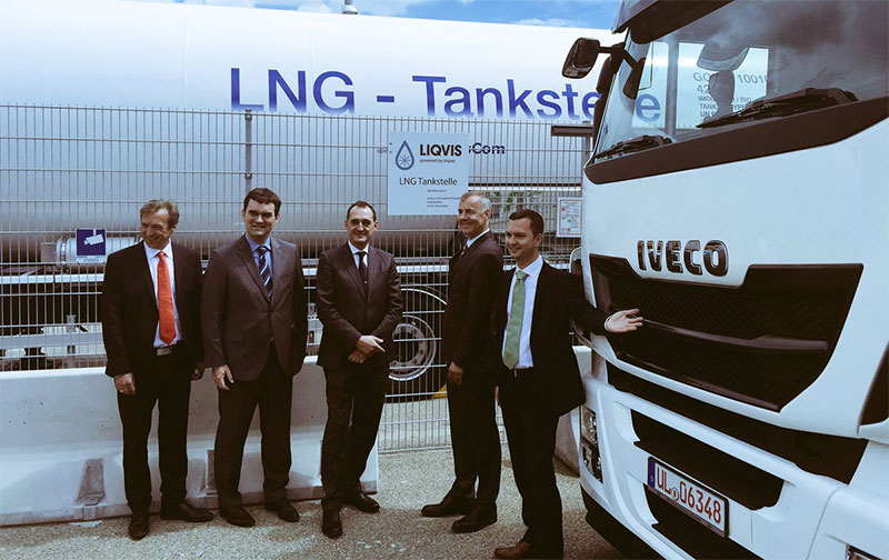 Iveco et Uniper ouvrent une première station GNL en Allemagne