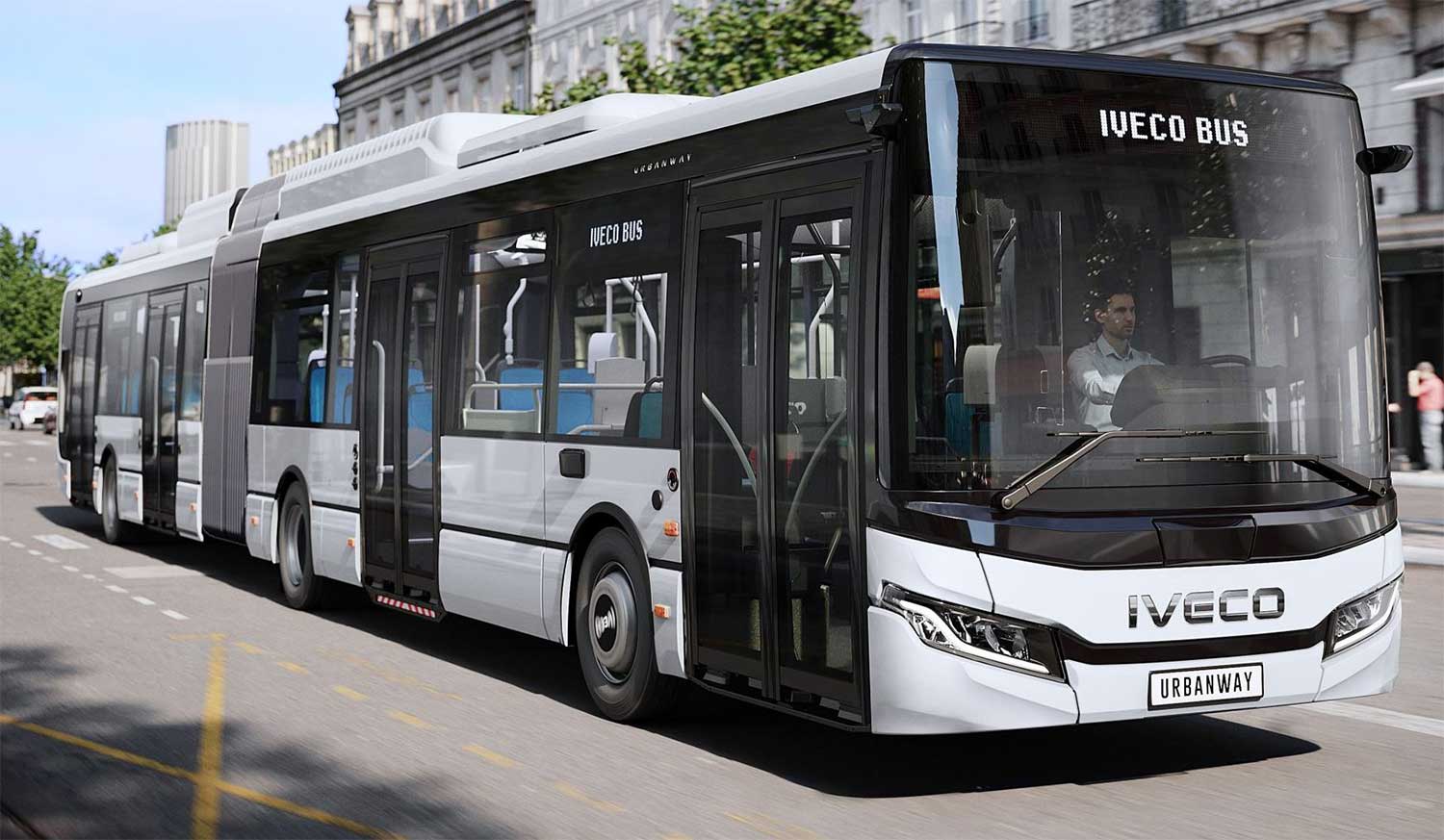 Bus GNV : 100 Iveco Urbanway GNC pour Athènes