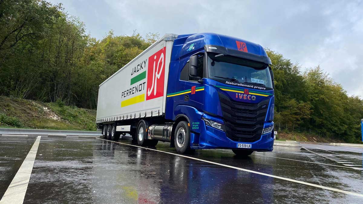 Jacky Perrenot va livrer Ikea avec des camions GNL