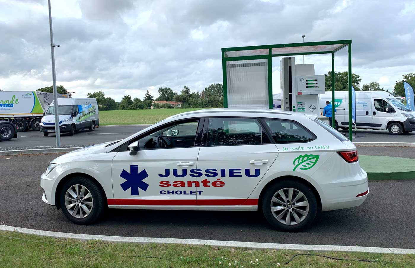 Jussieu Secours mise sur la voiture GNV avec Seat : 1000 euros d'économie par an et par véhicule