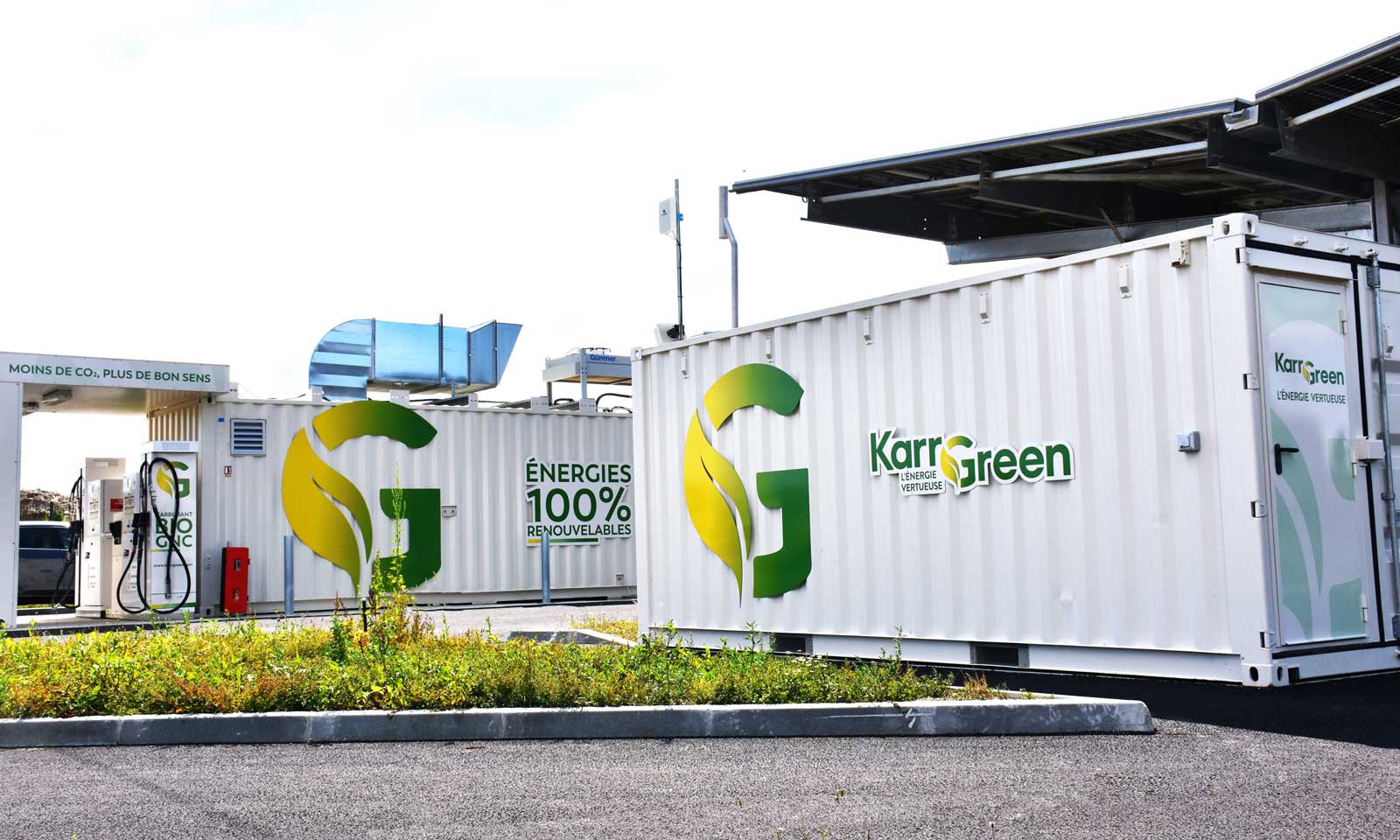 En Bretagne, KarrGreen inaugure la station GNV de Pontivy