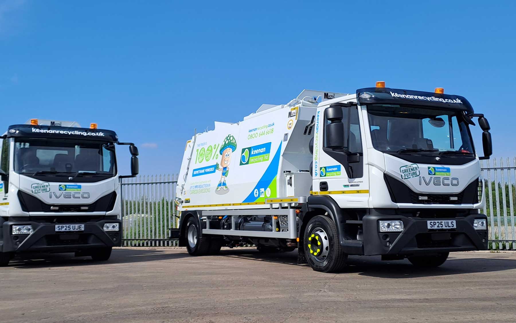 A Aberdeen, les bennes à ordures carburent au biométhane