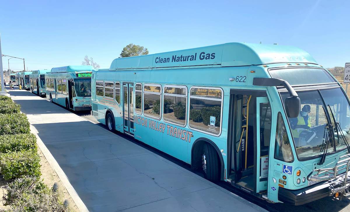 Keolis exploite 87 nouveaux bus GNC en Californie