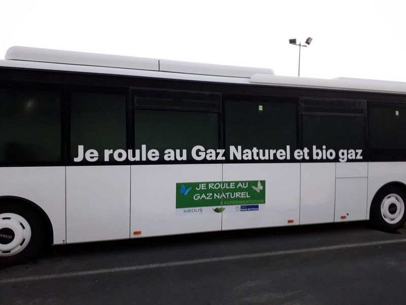 Dans l'Oise, Keolis teste un premier autocar au gaz naturel