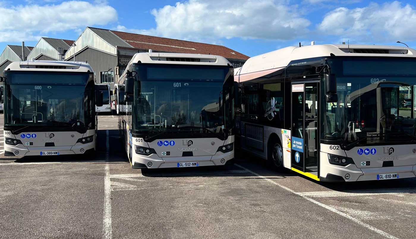 Les premiers bus au biogaz arrivent au Havre