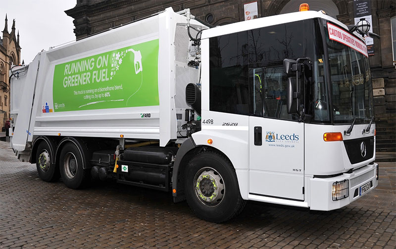 Leeds introduit le GNL pour ses camions de collecte de déchets