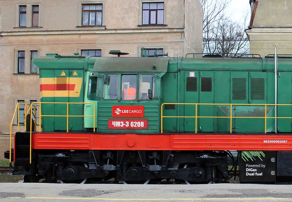 La France s'intéresse au projet letton de locomotive GNV